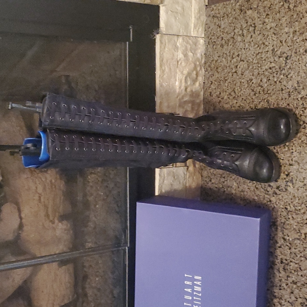 Stuart Weitzman Combat Like Boots. 7.5 - image 5